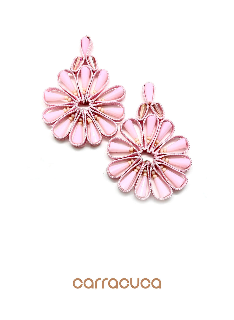 Pendientes colgantes piedras cristal