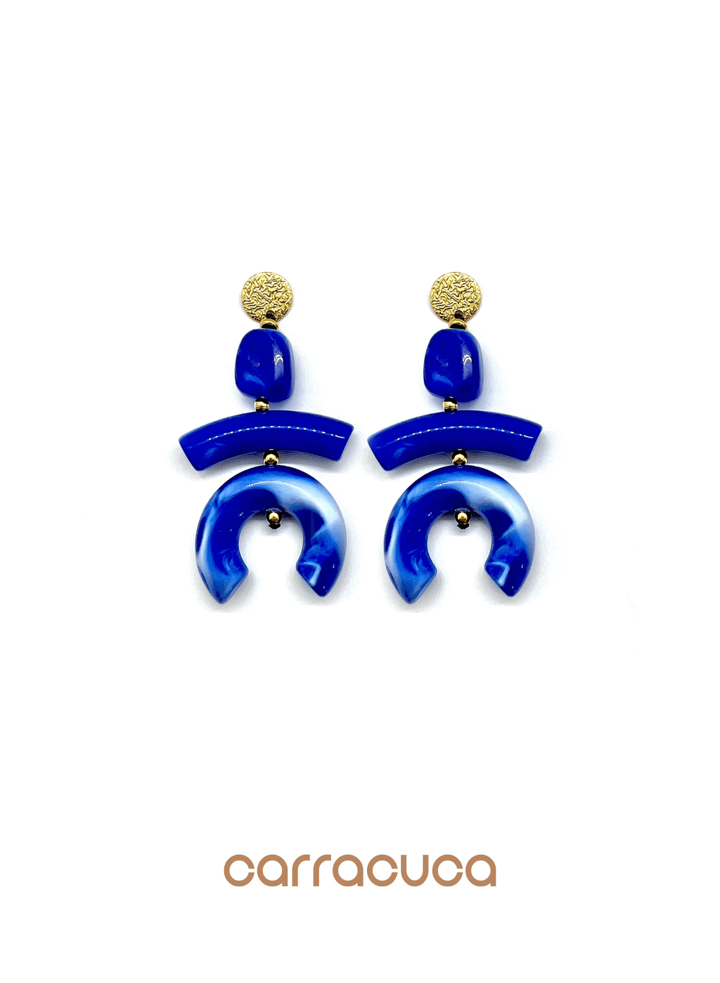 Pendientes pasta geométrico