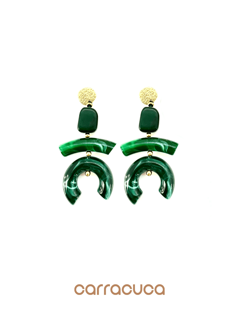 Pendientes pasta geométrico