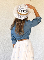 Camisa denim bolsillos