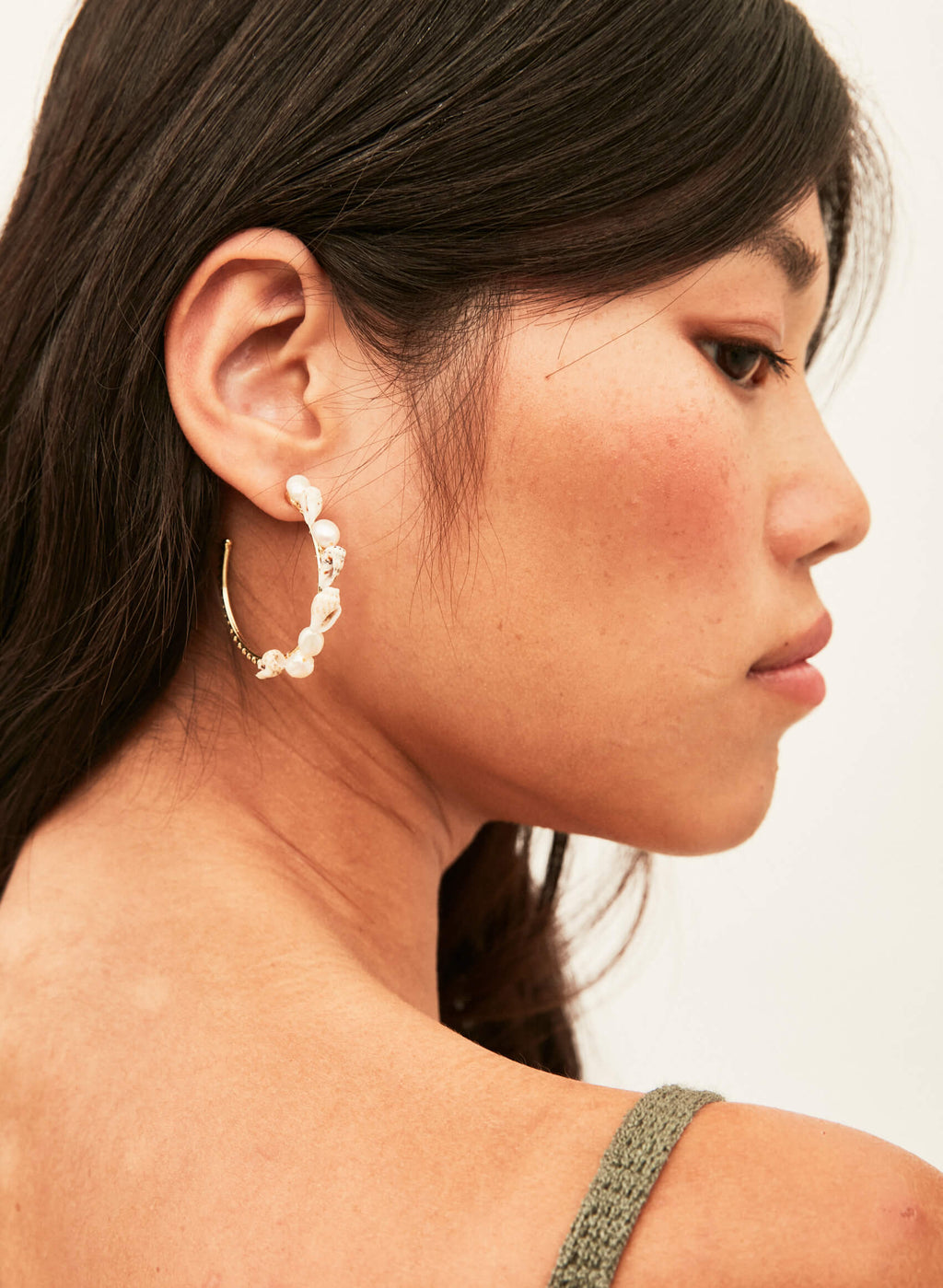 Pendientes aro caracolitas
