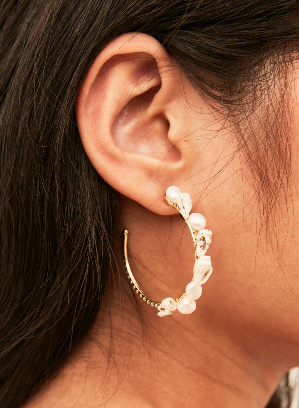 Pendientes aro caracolitas
