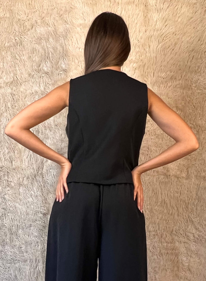 Chaleco tailor negro
