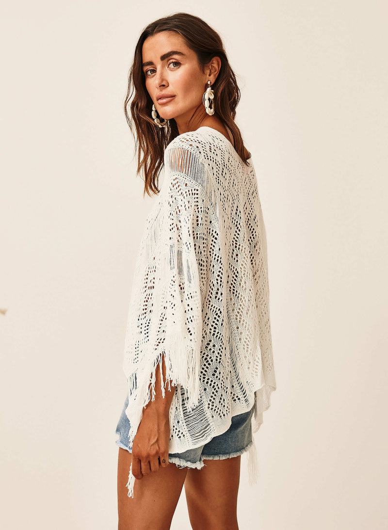 Top crochet flecos