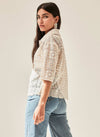 Camisa tipo crochet