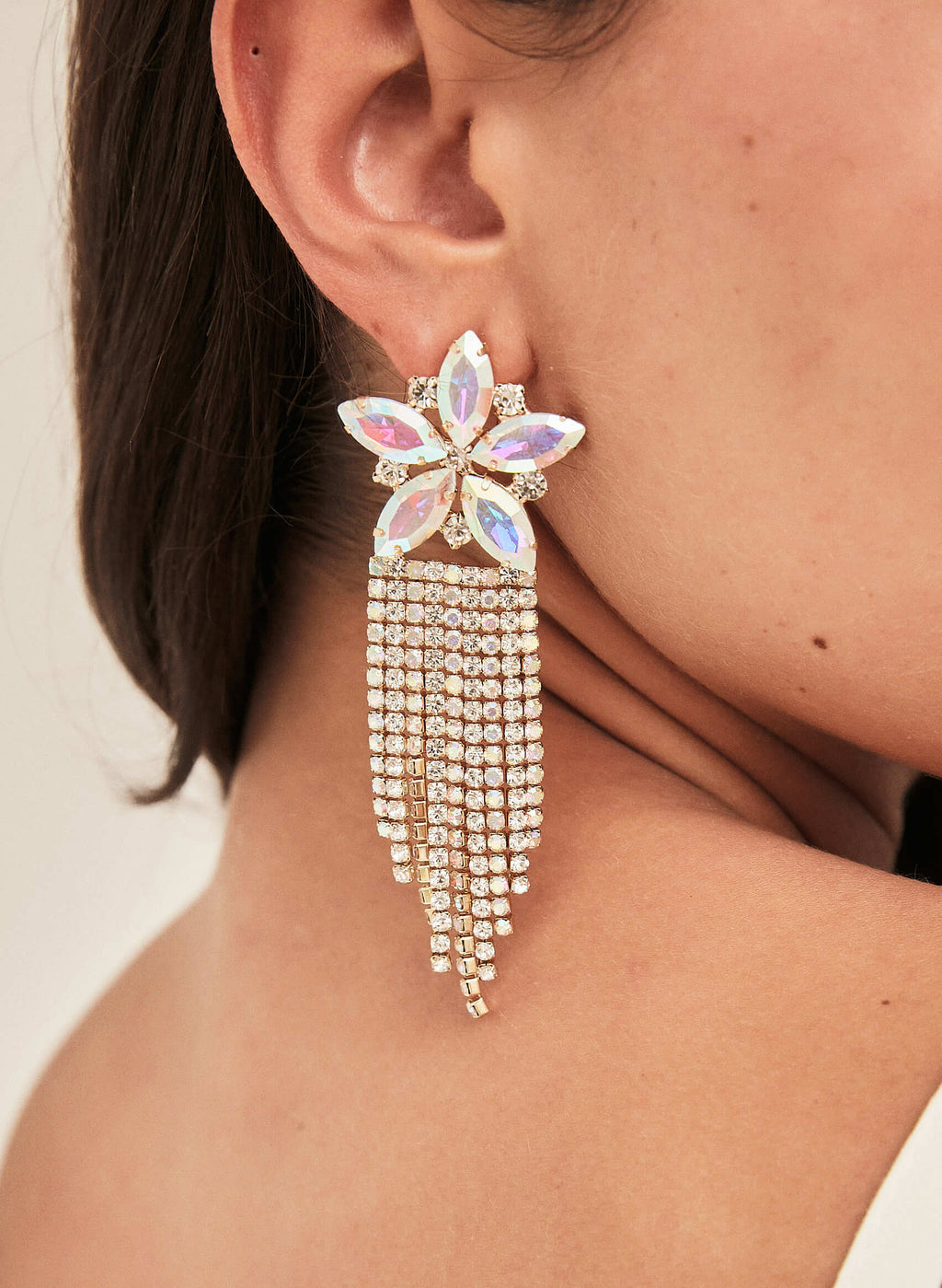 Pendientes colgantes joya