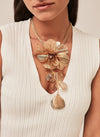 Collar calados flor