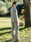 Blazer cuadros cruzada