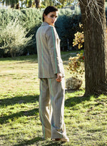 Blazer cuadros cruzada