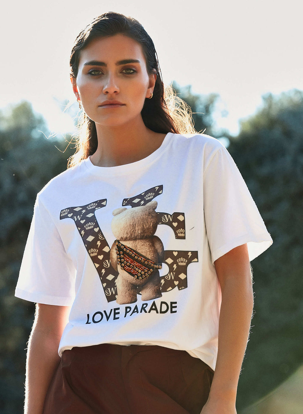 Camiseta estampado Teddy