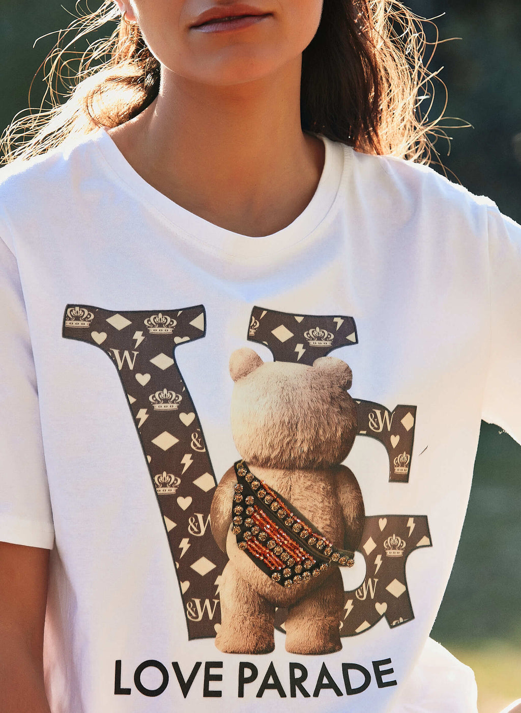 Camiseta estampado Teddy