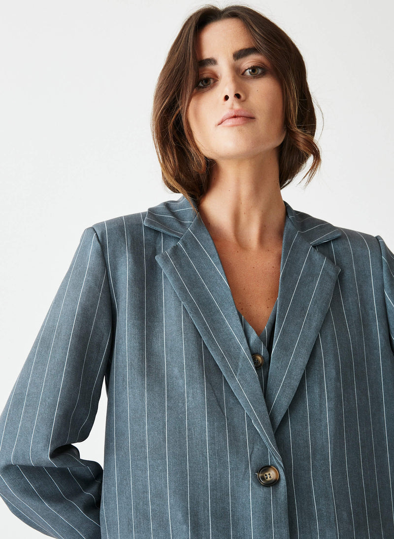 Blazer rayas conjunto