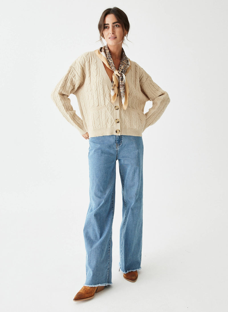 Chaqueta punto ochos