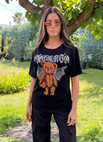 Camiseta oso piedras