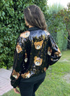 Bomber lentejuelas cute ositos