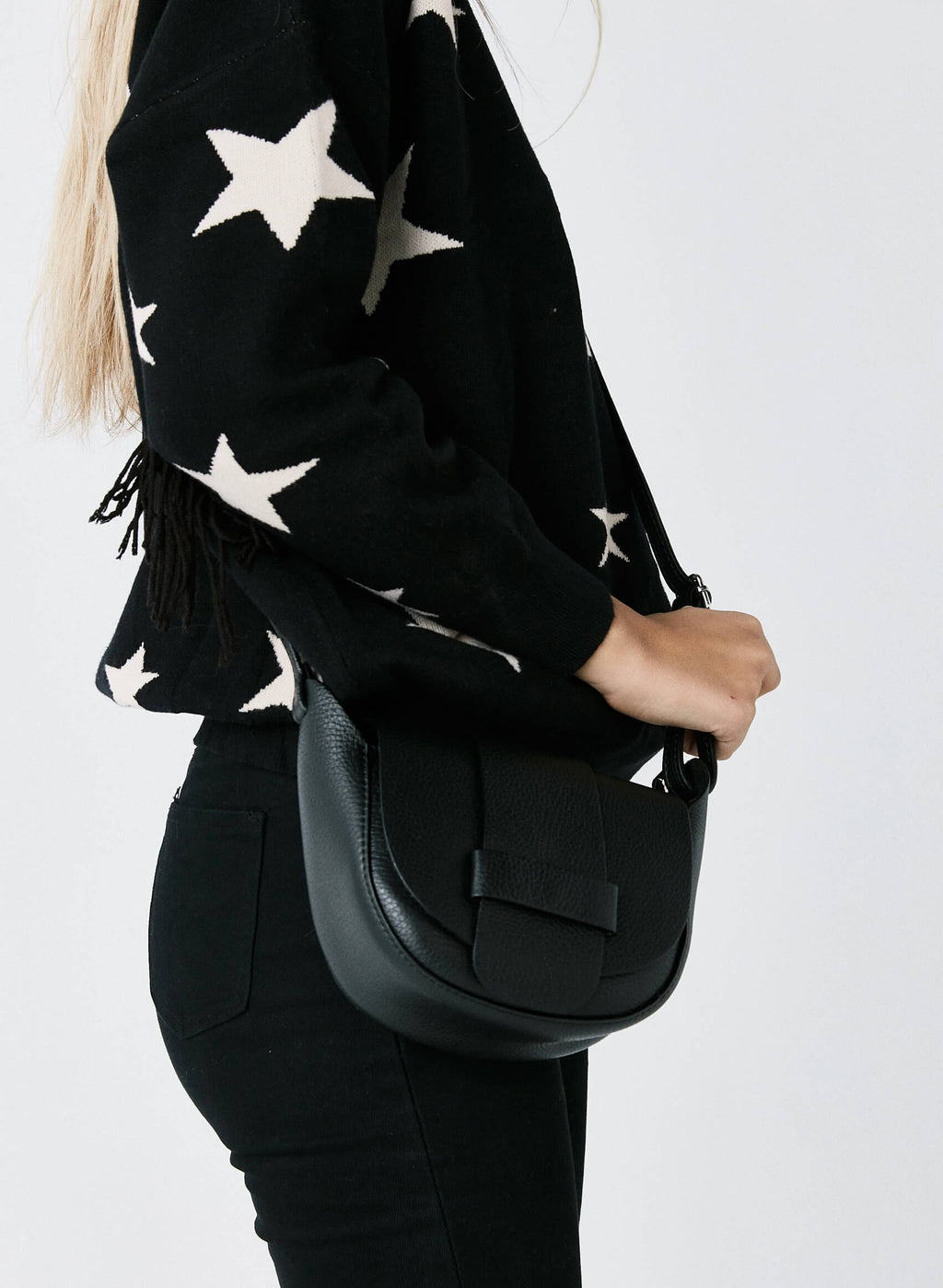Bolso bandolera piel