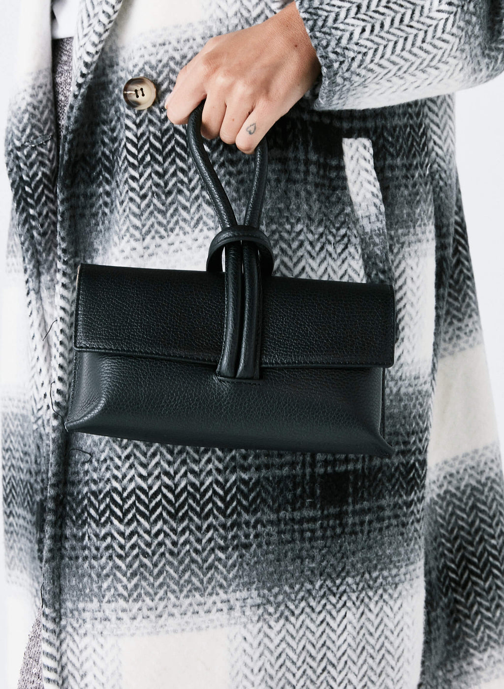 Bolso bandolera piel