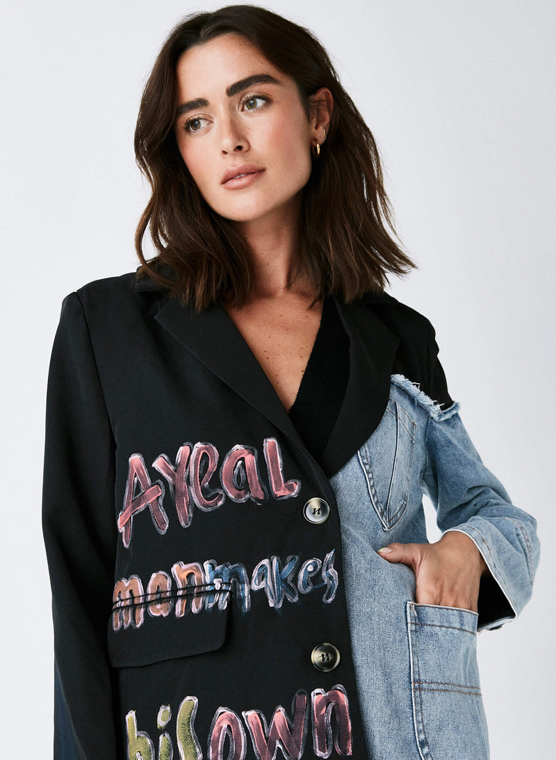 Blazer denim personalizada