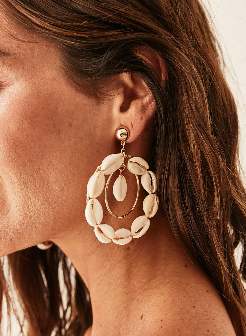 Pendientes acero doble aro