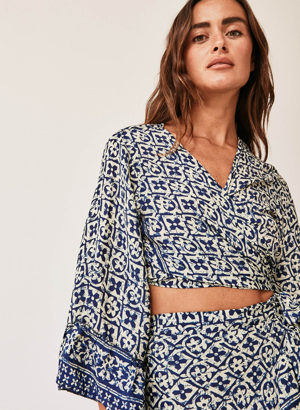 Top estampado