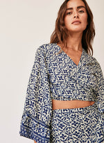Top estampado