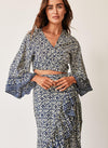 Top estampado