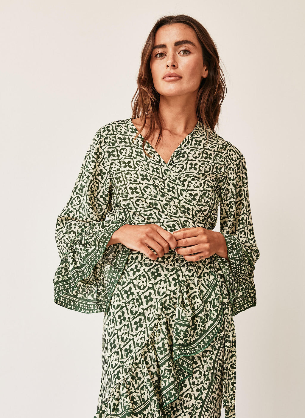 Top estampado